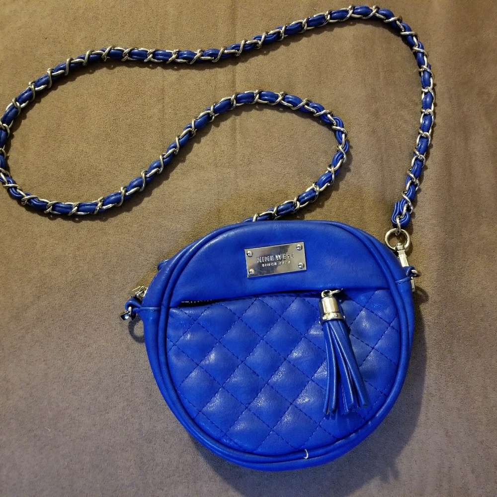 Nine West Round Quilted Crossbody